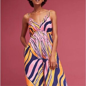 Maeve Finley Wide Leg Jumpsuit Size 0